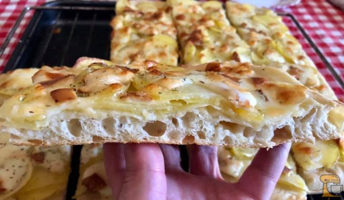 ricetta pizza con patate di bonci