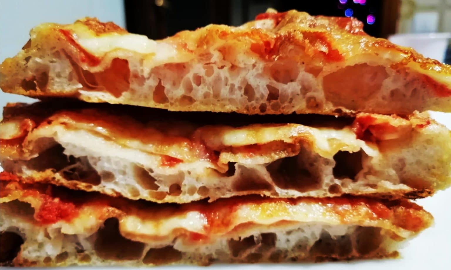 impasto pizza con planetaria dosi