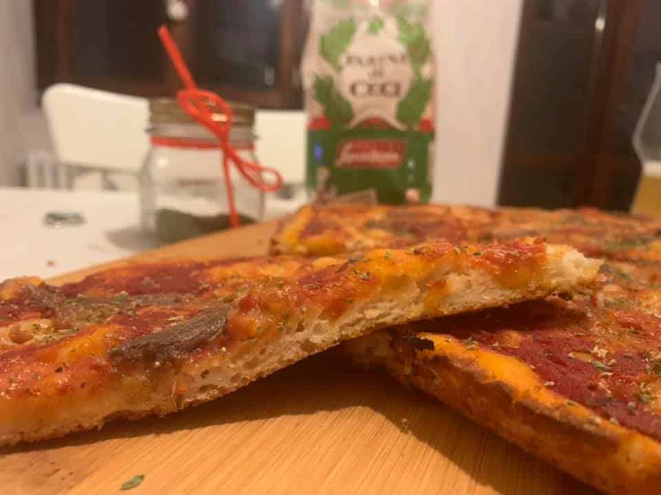 pizza teglia SENZA GLUTINE