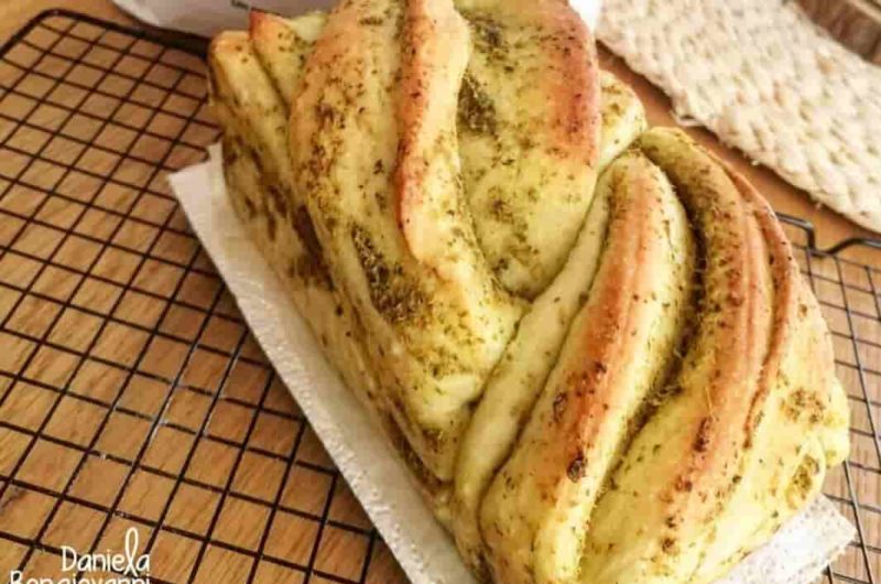 Ricetta Babka salato al pesto