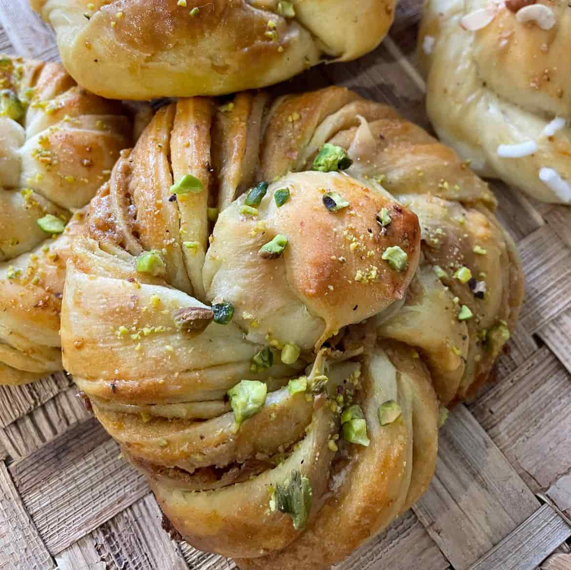 Pan Brioche Al Pistacchio