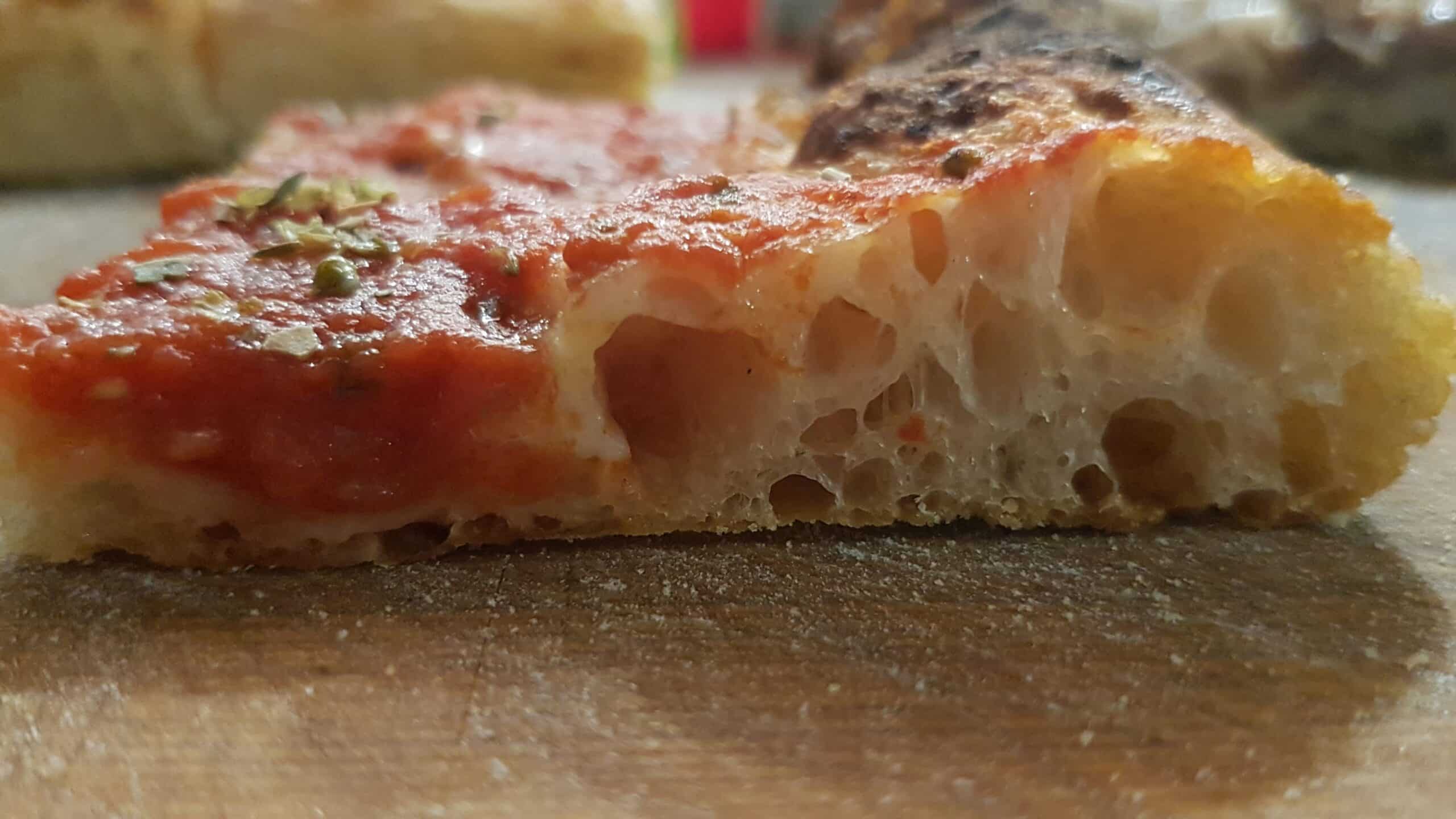Ricetta Pizza Bonci Lievitazione 8 Ore teglia