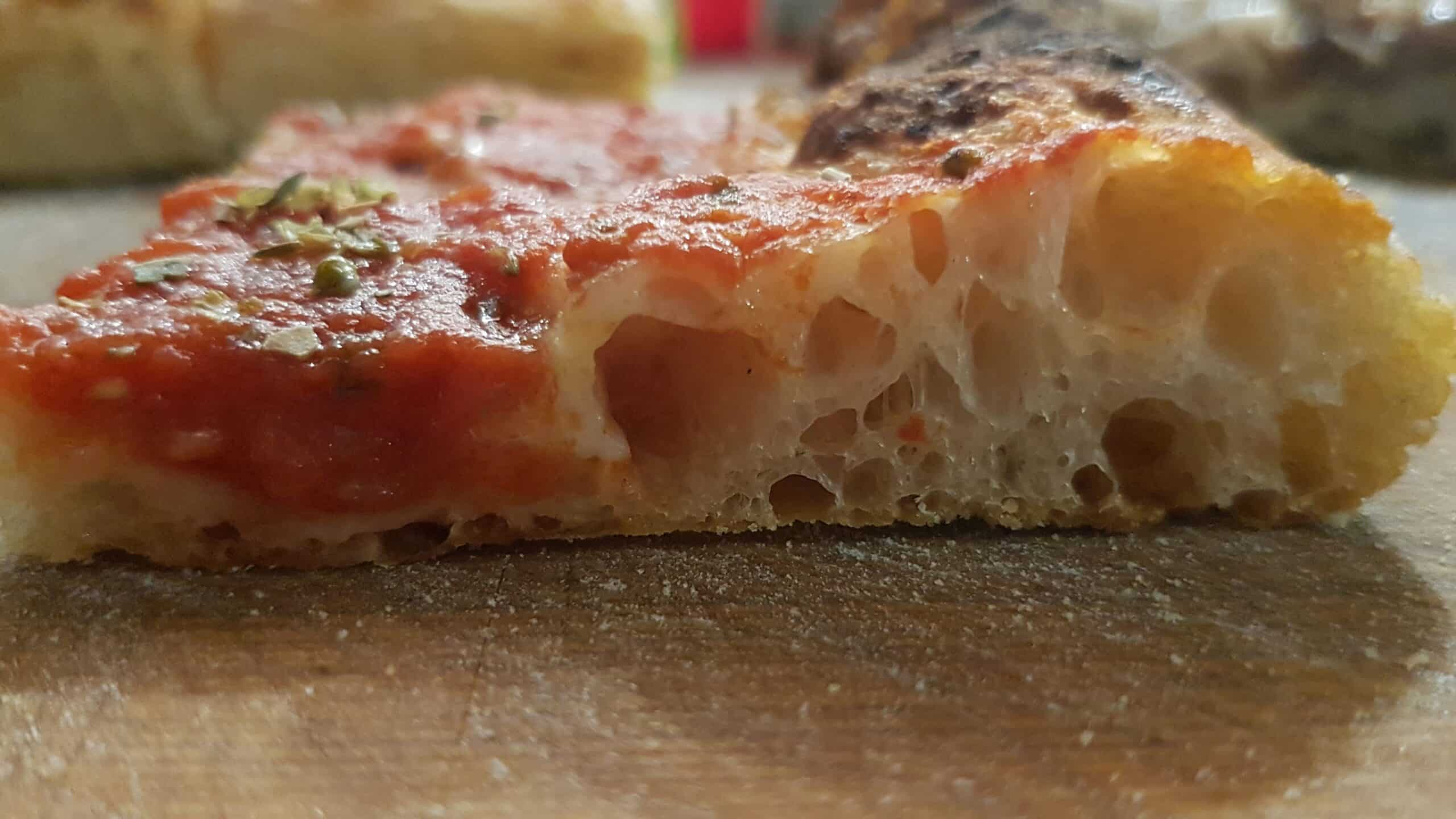 Pizza recipe bonci leavening 8 hours 1 Ricetta Pizza Bonci Lievitazione 8 Ore teglia