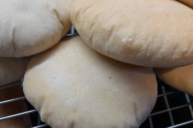 Pane arabo ricetta, fatto in casa