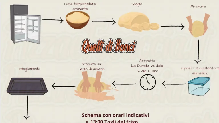 Infografica Passaggi Frigorifero