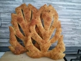 Ricetta Focaccia ” Fougasse “