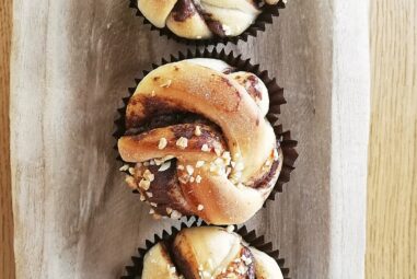 Ricetta Brioche con crema alle nocciole