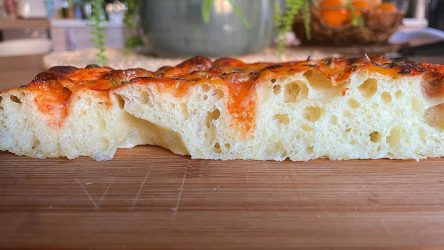 Focaccia soffice in giornata